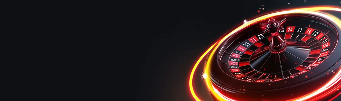Roulette-Rad im Stil von Instant Casino